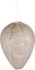 A hanging paper lantern designed to resemble a wasp nest. Produktbild-Vorschau