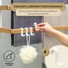porte-serviettes eluno pour la paroi de douche en verre Voir les images du produit 4