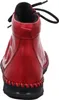 A single red boot on a white background. Produktbild-Vorschau