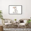 Gerahmtes Poster - Schwarzer Rahmen - Kaninchen Hase Kinder Produktbild-Vorschau 6