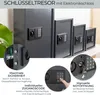 Schlüsseltresor mit Elektronikschloss & 30 Haken, 30x28x10 Produktbild-Vorschau 2