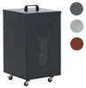 Pelletbehälter MCW-Q30 Hirsch, Pelletbox Aufbewahrungsbox Produktbild-Vorschau 8