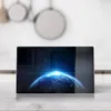 DEQORI Frühstücksbrett Glas 23x14 cm 'Sonnenaufgang im All' Produktbild-Vorschau 3