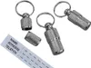Adressanhänger, chromfarben, 22mm Produktbild-Vorschau 1