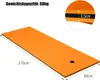 COSTWAY Wasserhängematte 210x66cm für 1 Person, Wasserliege Produktbild-Vorschau 6