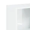 vidaXL Bücherregal 3 Fächer Hochglanz-Weiß 40x24x109 cm Produktbild-Vorschau 7