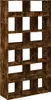 vidaXL Divisorio per ambienti in rovere fumé 100x33x187,5 Anteprima dell’immagine prodotto 1