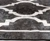 vidaXL Teppich Waschbar Schwarz und Weiß 190x300 cm Produktbild-Vorschau 6