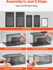 Instructions for assembling shoe storage boxes. Podgląd zdjęcia produktu