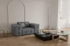 Sofaset Designersofa CHANTAL 3-2-1 in Stoff Opera Velvet Produktbild-Vorschau 4