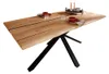 Epoxidharz Esstisch 180x90cm "Chicago" Wildeiche massiv Produktbild-Vorschau 6