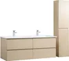 Doppelwaschtisch + Waschbecken + SORRENTO-Säule Produktbild-Vorschau 1