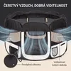 IvoQ Skládací ohrádka pro štěňata se střechou – 114 x 114 x Náhled obrázku produktu 3