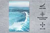 MuchoWow® Mauspad Mousepad Meer - Golf - Aquarell 40x60 cm Produktbild-Vorschau 2