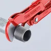 Rohrzange DIN 5234 Gesamt-L.680mm Spann-W.10-120mm f.Rohre Produktbild-Vorschau 7
