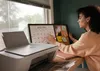 HP DeskJet 2810e All-in-One-Drucker - Farbe - Drucker für Náhľad obrázku produktu 5