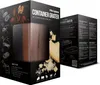 Product packaging for a Microplane container grater, showing the product and usage instructions. Produktbild-Vorschau