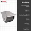 Möbelset mit Rad, 16mm/12kg, Festplatte | Möbelrad | Räder Produktbild-Vorschau 3
