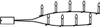 LED-Kerzenkette - Indoor - Slimline - statische LED - L: 16,8m - H: 18cm - 25er Set Podgląd zdjęcia produktu