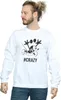Disney - "#Crazy" Sweatshirt für Herren BI37469 (M) (Weiß) Produktbild-Vorschau 2
