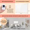 Collage of product features and lifestyle shot of the heater in a living room. Podgląd zdjęcia produktu