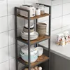 A kitchen shelf unit with various kitchenware items. Náhled obrázku produktu