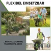 Schubkarrenrad Luftbereifung 200kg 40cm /15,6" Metallfelge Produktbild-Vorschau 2
