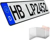 1 Stück 52x11cm Kennzeichen Wunkschkennzeichen DIN- PKW LKW Produktbild-Vorschau 7