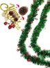Weihnachtsgirlande Lametta mit holograf. Sternen 7cm x 2m Produktbild-Vorschau 2