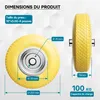 Odporne na przebicie kołopoliuretan Wiltec 3.00-4 75 x 255 Podgląd zdjęcia produktu 9