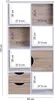 Wohnling Bücherregal MASSA 60 x 120 x 29 cm Weiß Sonoma Produktbild-Vorschau 7