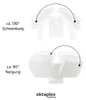 Oktaplex Cali Dos Außenlampe dreh- / schwenkbar 3000K Produktbild-Vorschau 5