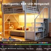 Łóżko piętrowe Flex o wymiarach 140x200 cm z oświetleniem Podgląd zdjęcia produktu 6