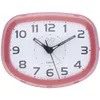 JVD SRP865.4 Wecker Quarz analog rot leise ohne Ticken mit Produktbild-Vorschau 1