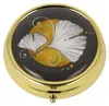 Goebel Pillendose Ginkgo Schwarz, Taschendose, Pillenbox, Produktbild-Vorschau 3