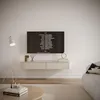 Selsey Luvio Slim - Pannello TV sospeso, grigio cashmere, Anteprima dell’immagine prodotto 2