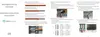 Installation instructions for a patch panel, showing steps with diagrams and text. Produktbild-Vorschau
