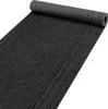 Teppich Flurläufer Läufer Textil PASSAT Gestreift Schwarz Produktbild-Vorschau 1