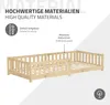 ML-Design Kinderbett 90x200 cm Natur Bodenbett für Kinder Produktbild-Vorschau 5