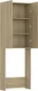 vidaXL Armadio per lavatrice rovere Sonoma 64x25,5x190 cm Anteprima dell’immagine prodotto 15