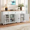 Sideboard mit Drei Schubladen und Vier Türen, Anrichte Produktbild-Vorschau 3