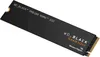 A close-up, angled shot of a black M.2 NVMe SSD on a white background. Produktbild-Vorschau