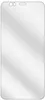 A clear, top-down view of a screen protector for a smartphone. Produktbild-Vorschau