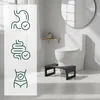 Sgabello da bagno Relaxdays, pieghevole, sgabello per il Anteprima dell’immagine prodotto 3