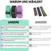 Fitnessband mit Widerstand, Yogagürtel, rutsch- und Produktbild-Vorschau 5