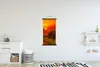 MuchoWow® Textilposter Elefant - Sonnenuntergang - Orange - Produktbild-Vorschau 2