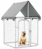 vidaXL Cuccia per cani da esterno con tetto 100x100x150 cm Anteprima dell’immagine prodotto 3
