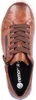 A top-down view of a brown leather shoe. Produktbild-Vorschau