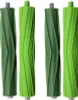 Four green rubber brushes for a robot vacuum cleaner. Podgląd zdjęcia produktu