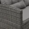 SVITA Monroe Garten-Lounge Set Polyrattan Lounge-Möbel Produktbild-Vorschau 9